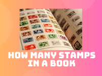 how many stamps in a book